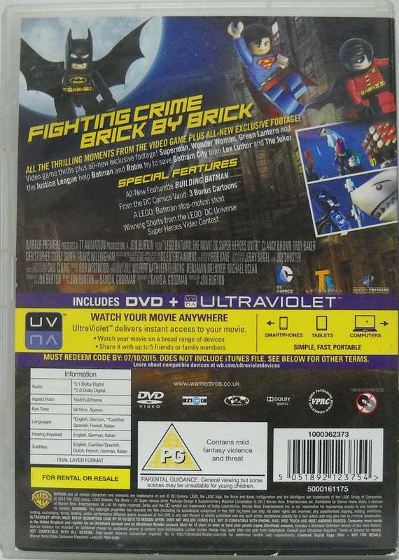 Lego Batman The Movie - DC Super Heroes Unite (DVD)