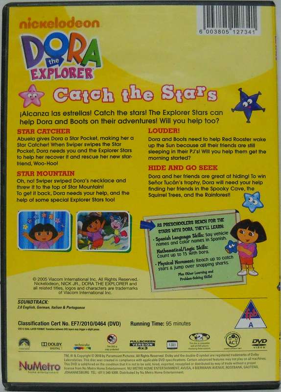 Dora the Explorer - Catch the Stars (DVD)