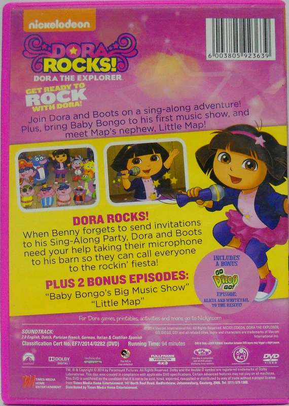 Dora the Explorer - Dora Rocks (DVD)