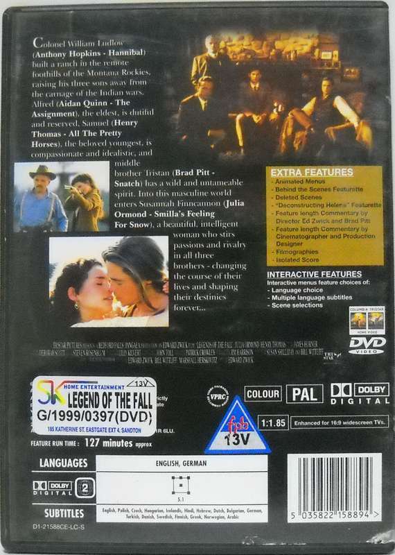 Legends of the Fall (DVD)