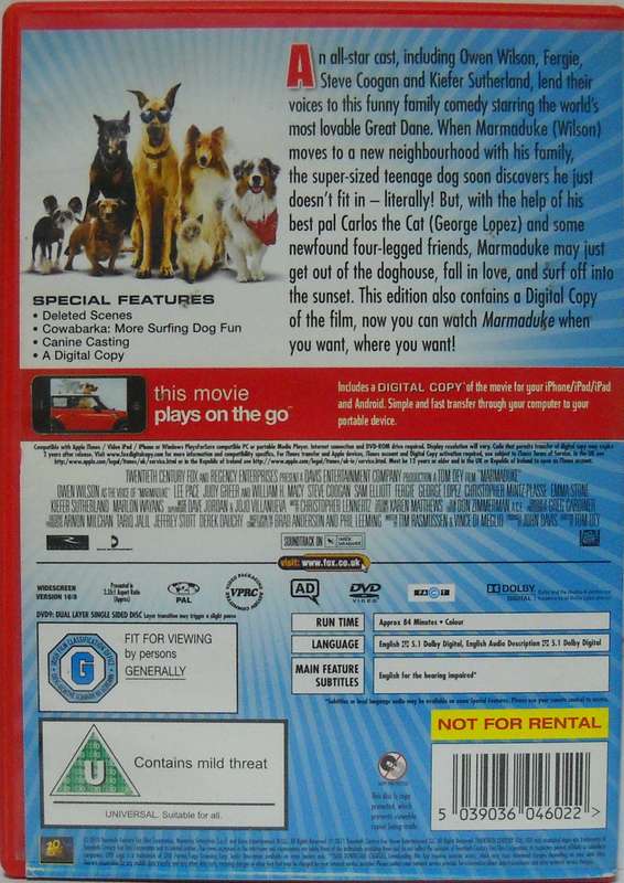 Marmaduke (DVD)