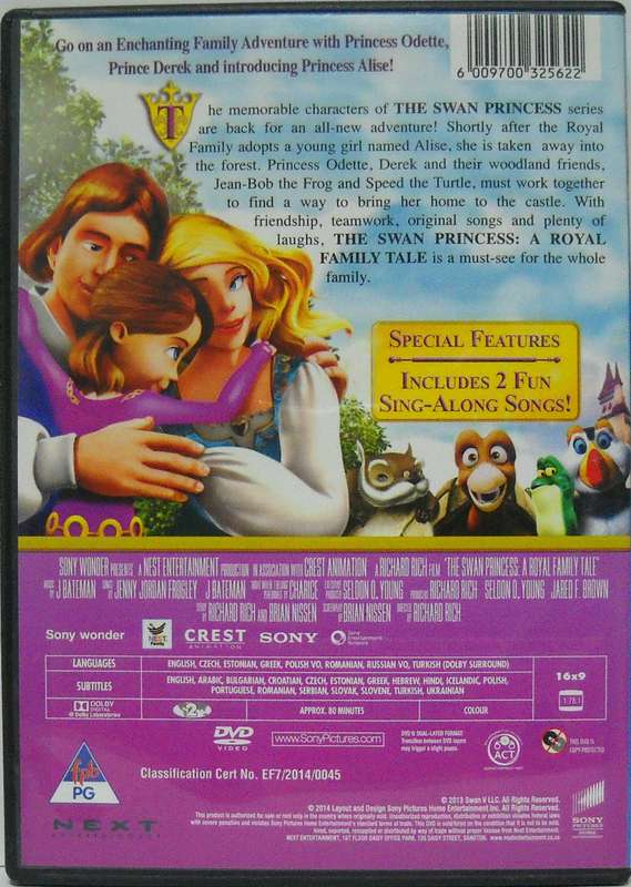 The Swan Princess - A Royal Family Tale (DVD)