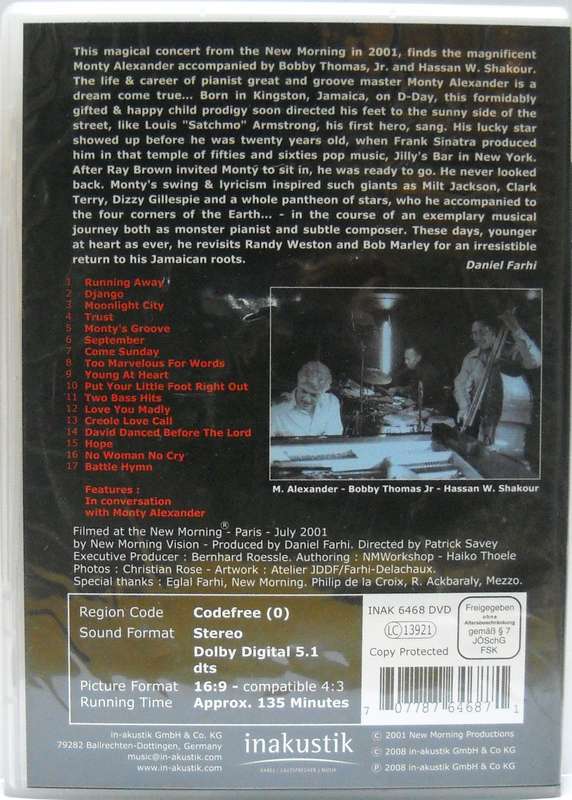 Monty Alexander Trio: The Paris Concert