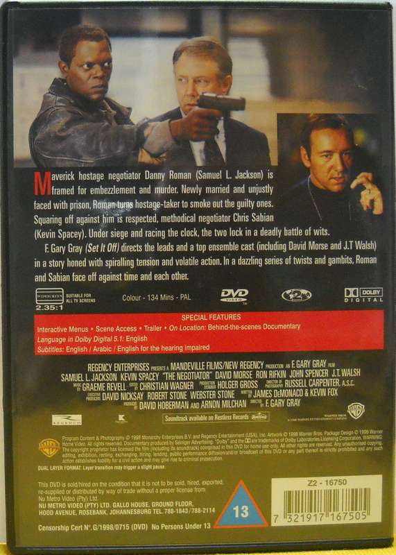 The Negotiator (DVD)