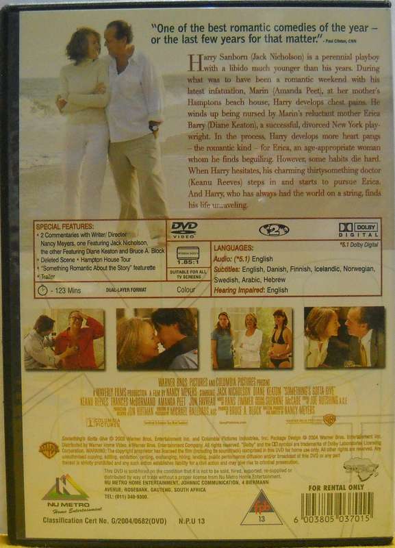 Something's Gotta Give (DVD)