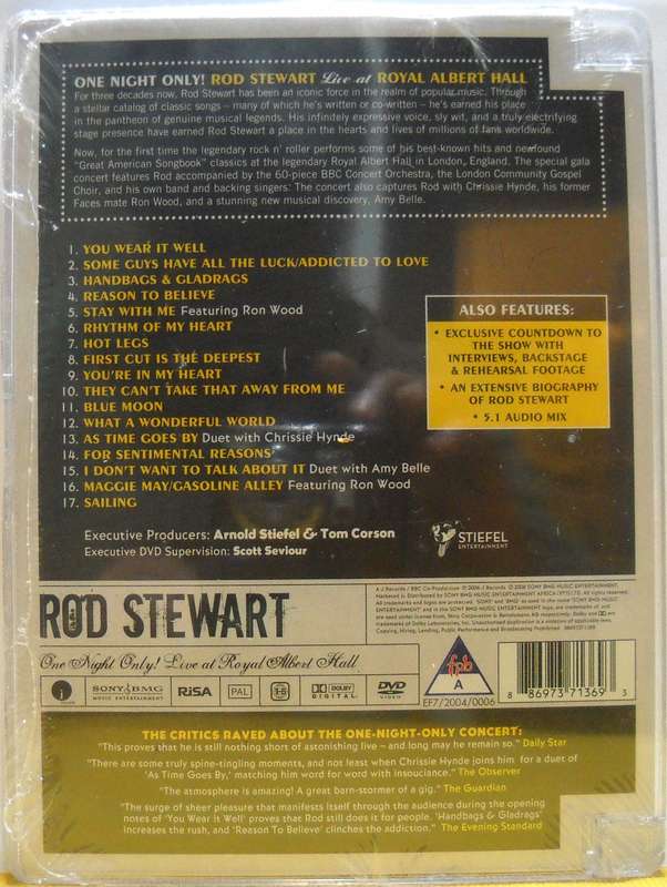 Rod Stewart: One Night Only! - Live at Royal Albert Hall (DVD)