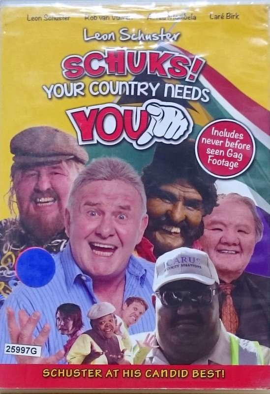 Schuks! Your Country Needs You DVD