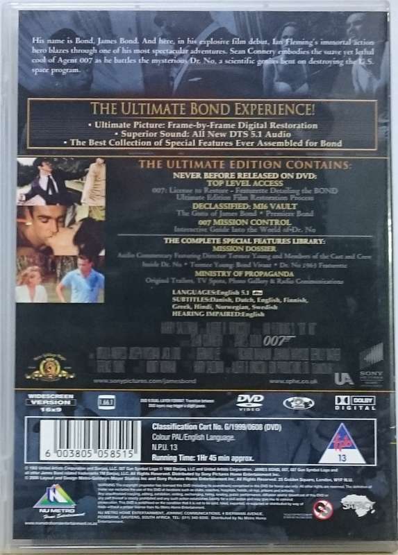007 - Dr. No (DVD)
