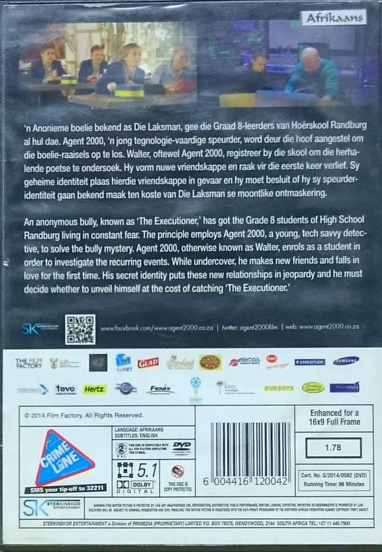 Agent 2000 Die Laksman DVD