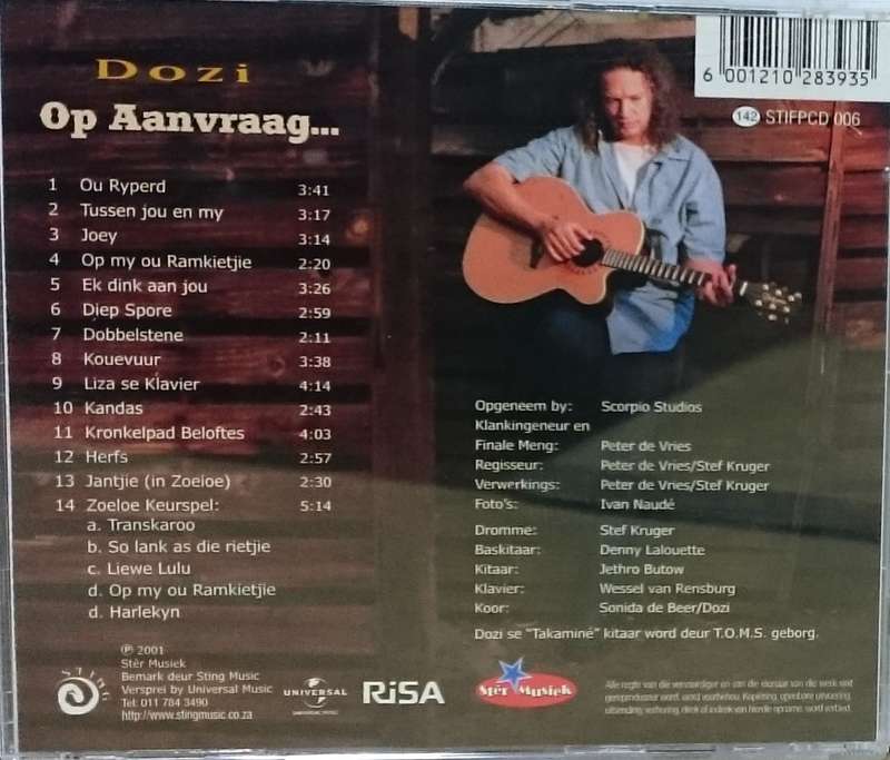 Dozi Op Aanvraag... CD