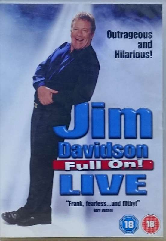 Jim Davidson Full On! Live DVD