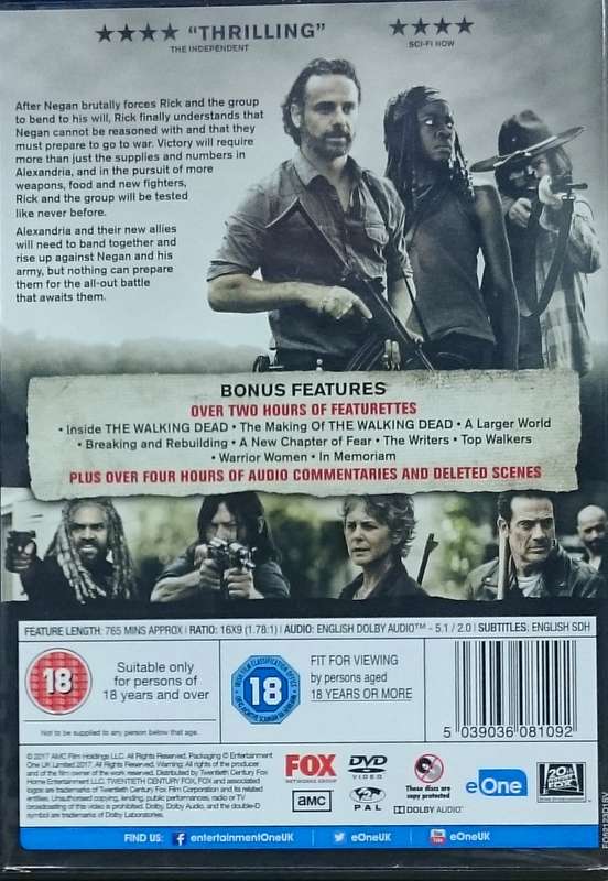 The Walking Dead Season 7 (DVD)