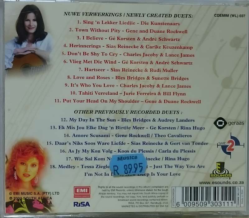 Sing 'n Lekker Liedjie CD