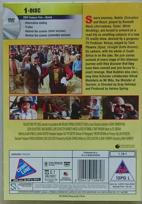 Mad Buddies DVD