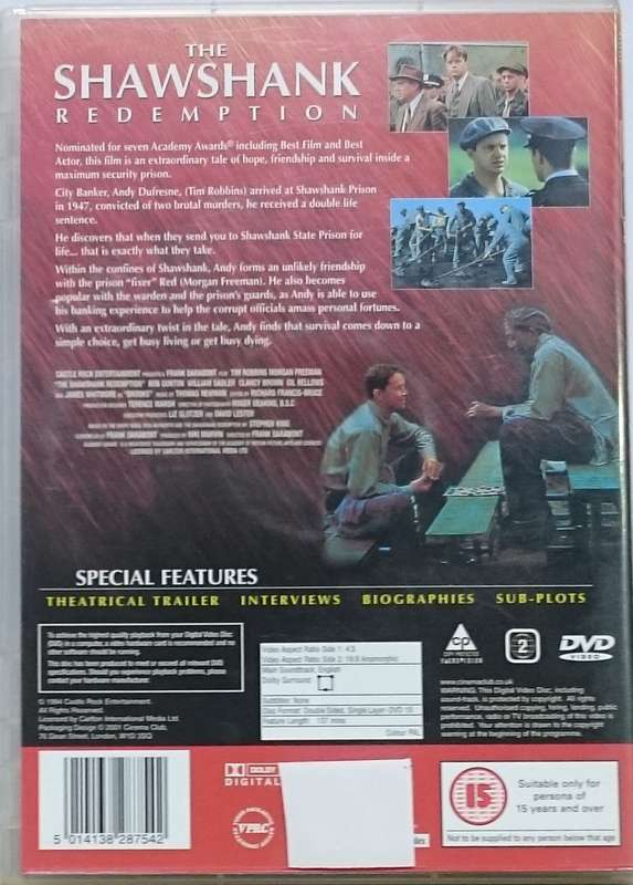 The Shawshank Redemption (DVD)