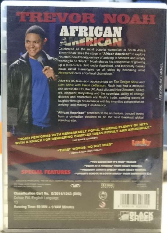 Trevor Noah African American DVD