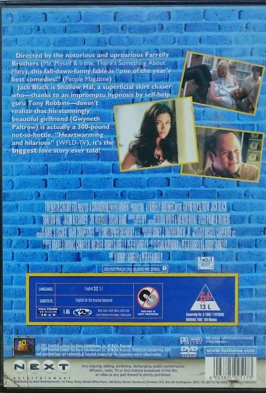Shallow Hal DVD