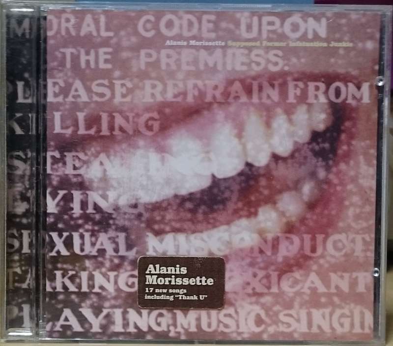 Alanis Morissette Supposed Former Infatuation Junkie CD