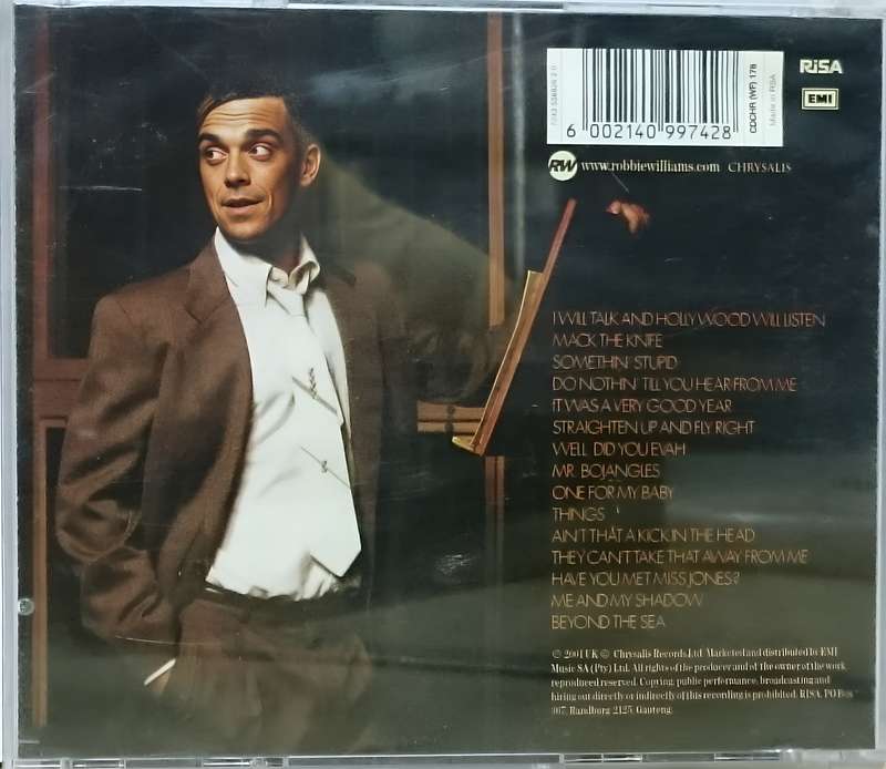 Robbie Williams swing when you're ...