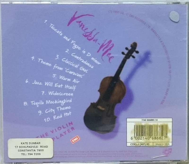 Vanessa-Mae The Violin Player CD