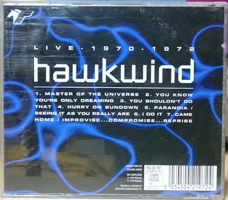 Hawkwind Live 1970-1972 CD