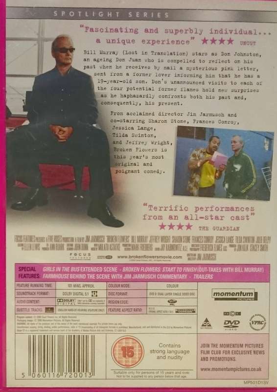 Broken Flowers DVD