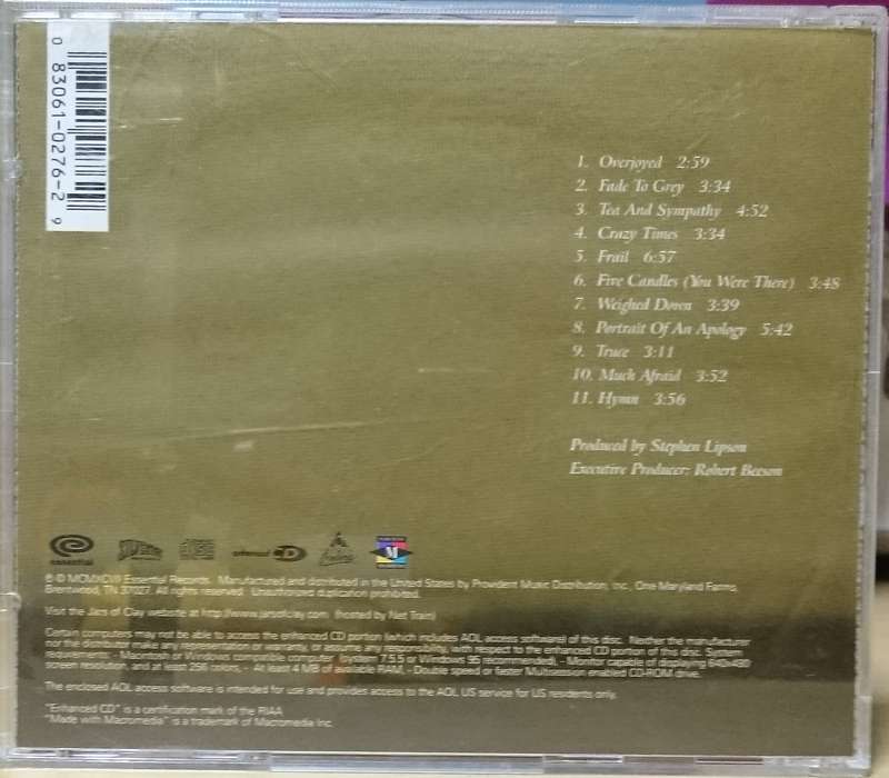 Jars of Clay Much Afraid CD