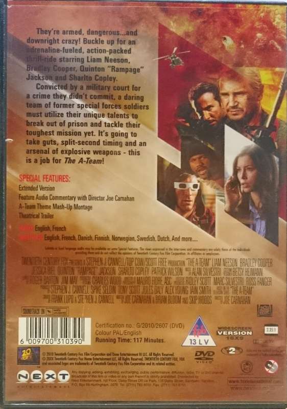 The A-Team DVD