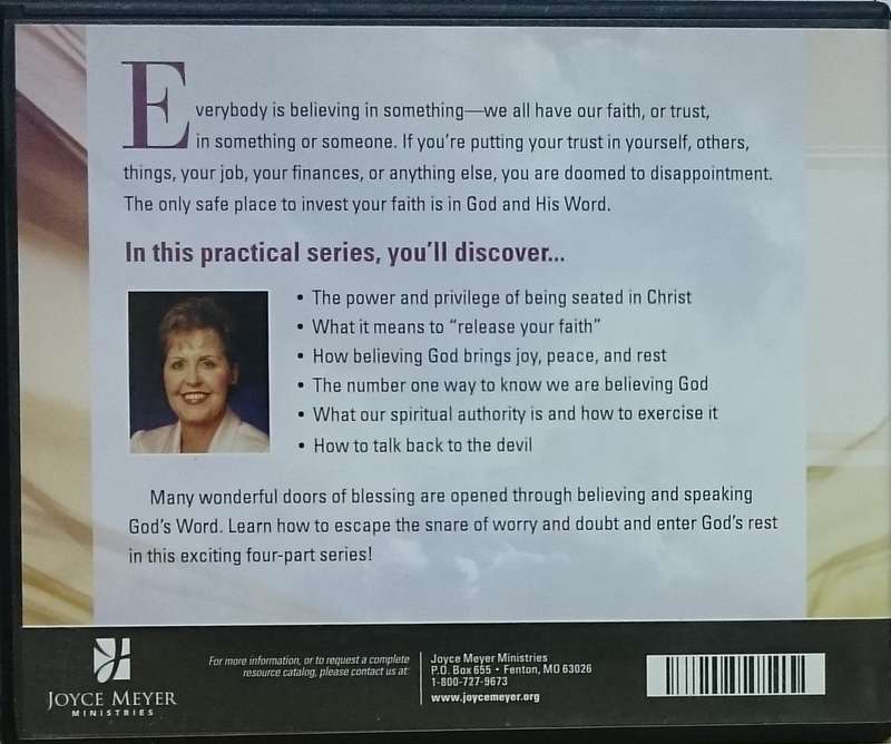 Joyce Meyer - Believing God (4 CDs)