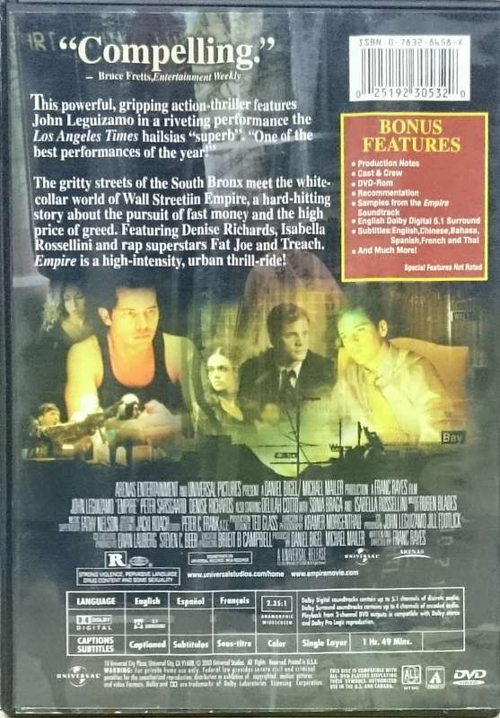 Empire Two Worlds Collide DVD