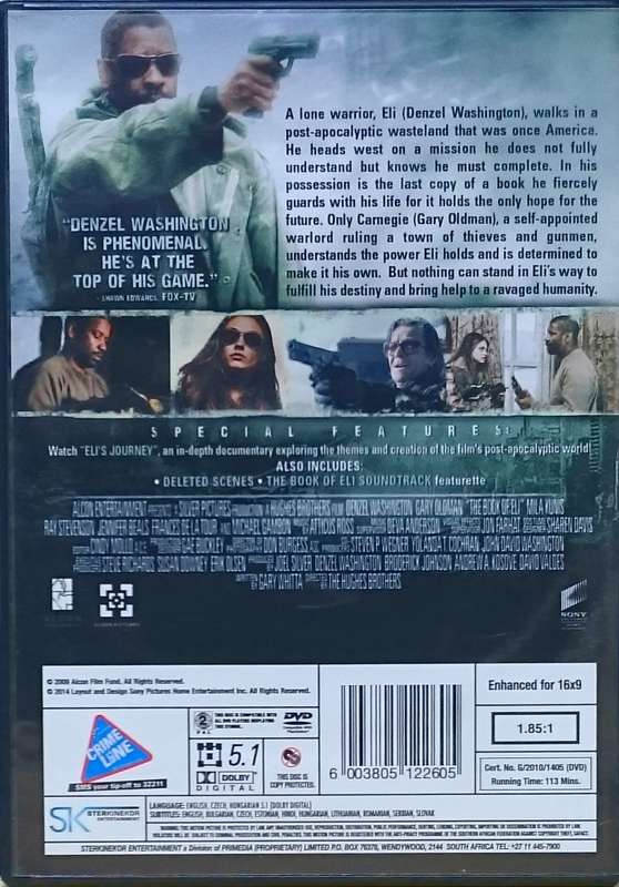 The Book of Eli DVD