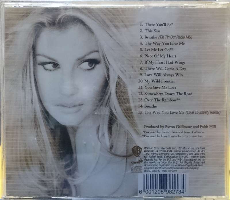 Faith Hill There You'll Be CD