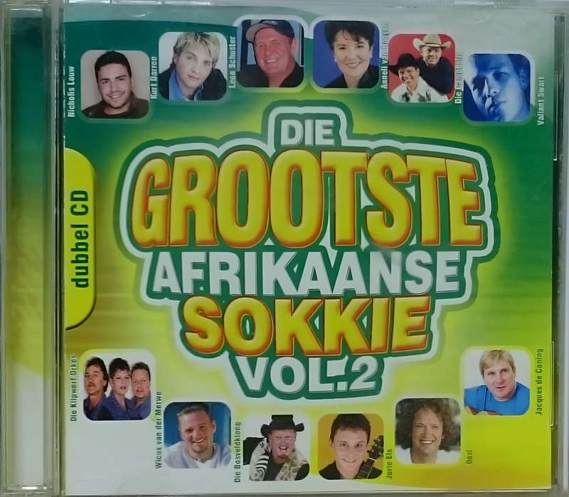 Die Grootste Afrikaanse Sokkie Vol.2 CD