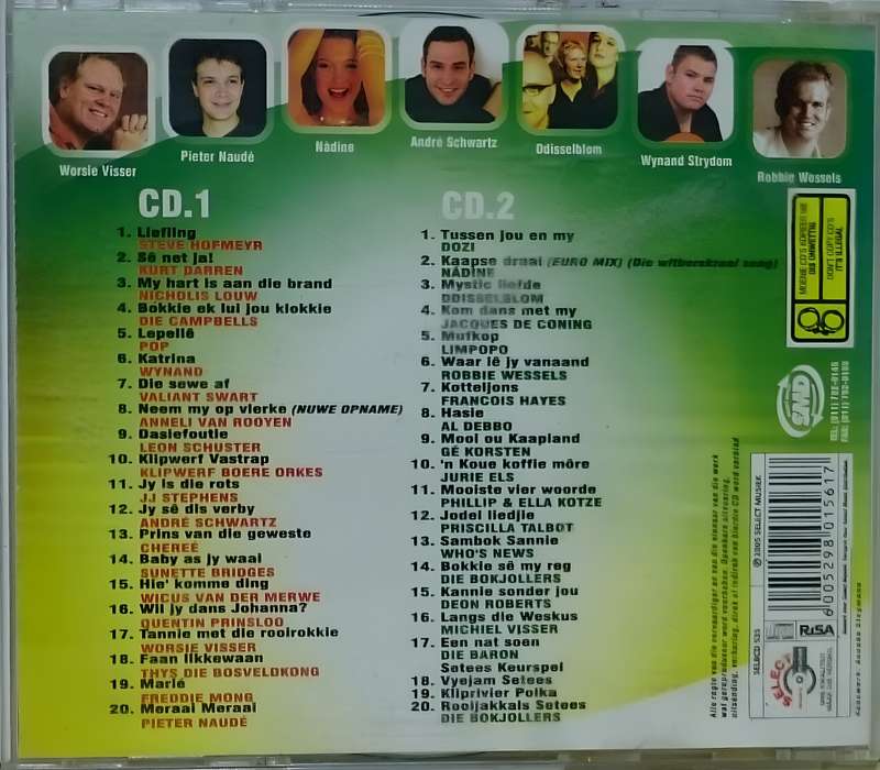 Die Grootste Afrikaanse Sokkie Vol.2 CD