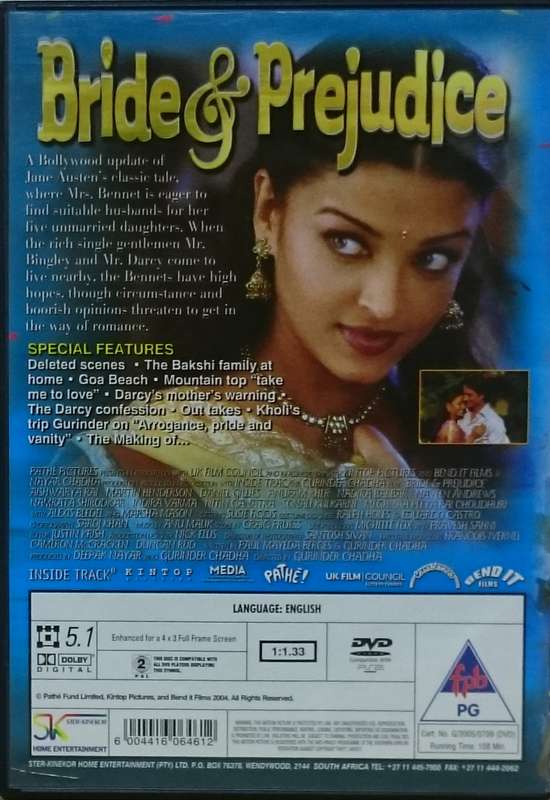 Bride & Prejudice DVD