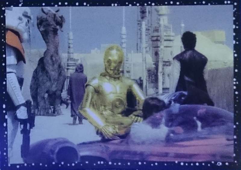 1996 Star Wars 16 Collectable Panini Sticker