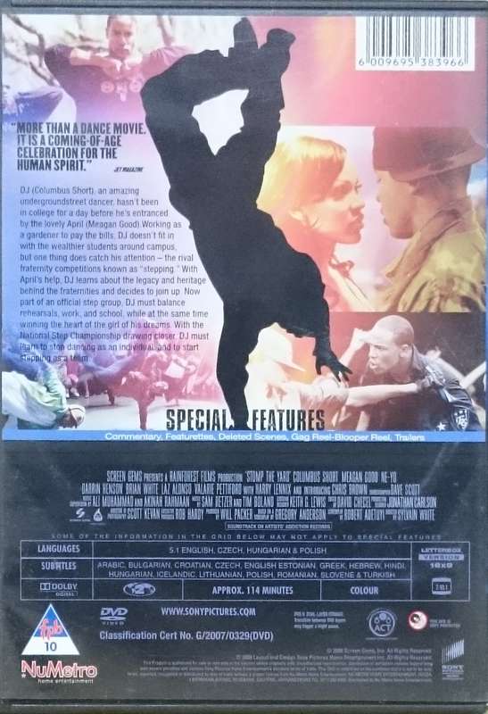 Stomp The Yard DVD