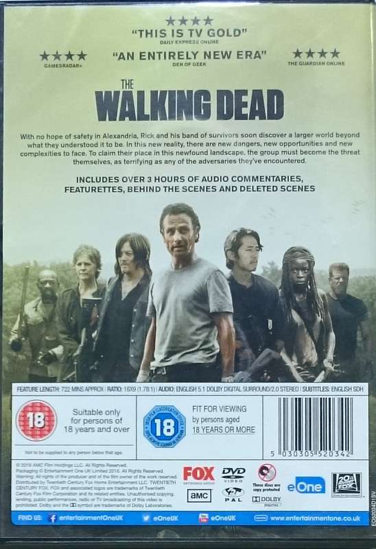 The Walking Dead Season 6 (DVD)
