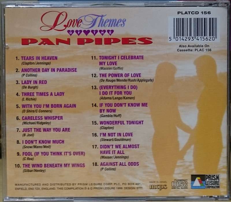 Love Themes of the Pan Pipes CD