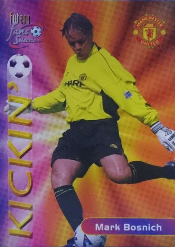MARK BOSNICH 141 (Manchester United) Futera Fans Selection 2000 Trading Card