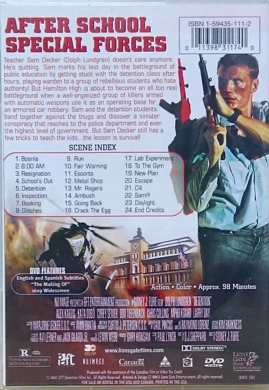 Detention DVD