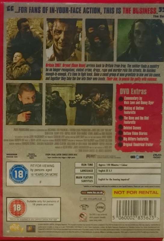 Outlaw DVD