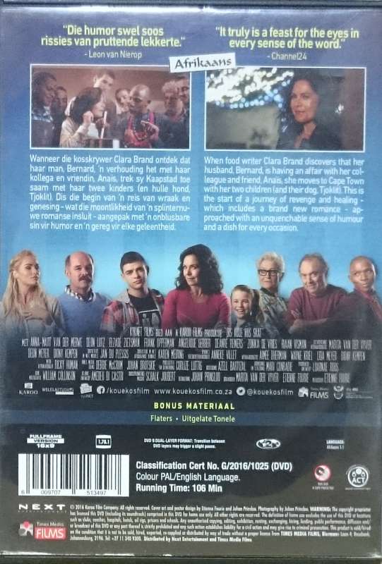 dis koue kos, skat DVD