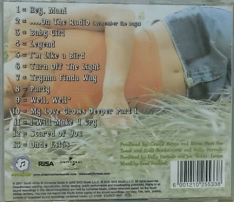 NELLY FURTADO Whoa, Nelly! CD
