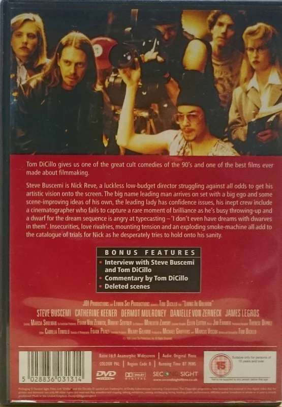 Living In Oblivion DVD