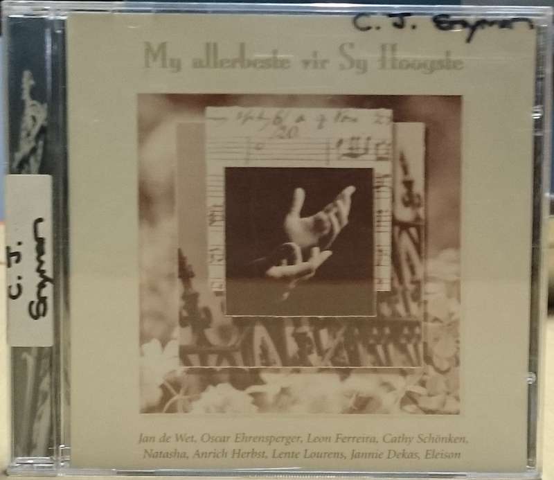 My allerbeste vir Sy Hoogste CD