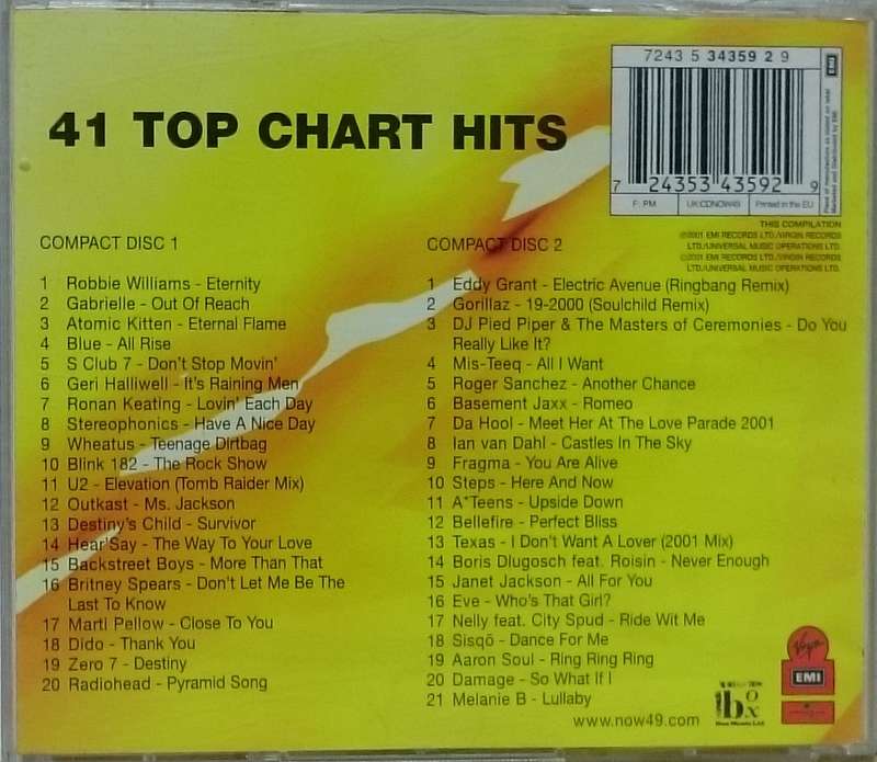 Now That's What I Call Music 49 2CD