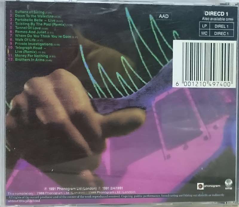 DIRE STRAITS money for nothing CD