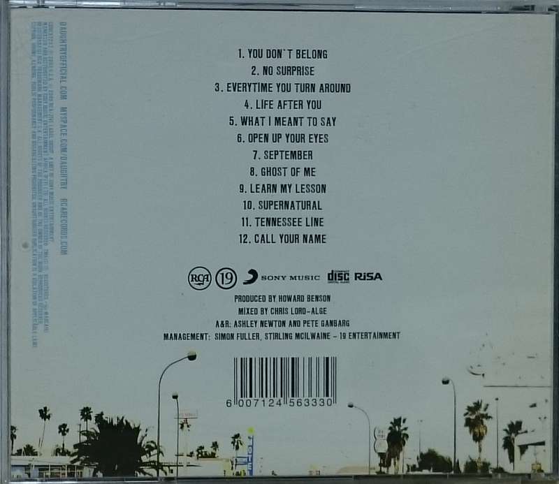 Daughtry leave this town CD