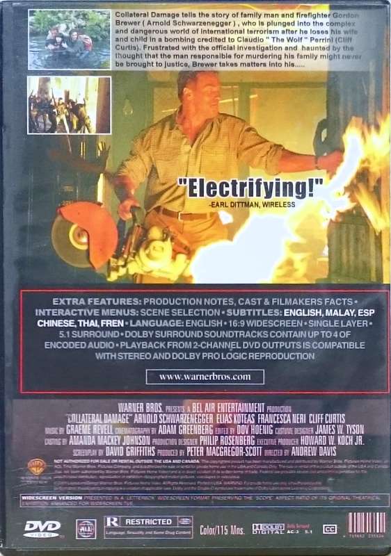 Collateral Damage DVD
